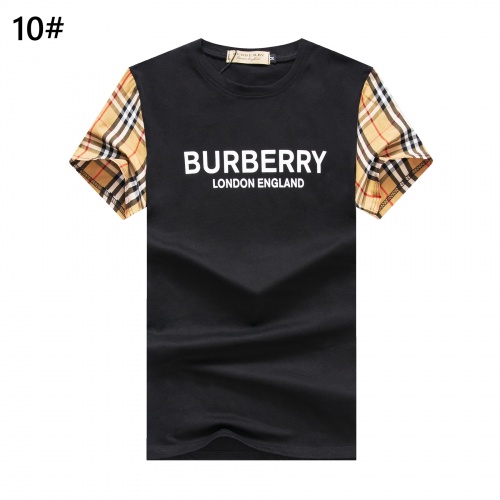 Wholesale Burberry T-Shirts Short Sleeved For Men #947344 $24.00 USD, Wholesale Quality Replica Burberry T-Shirts