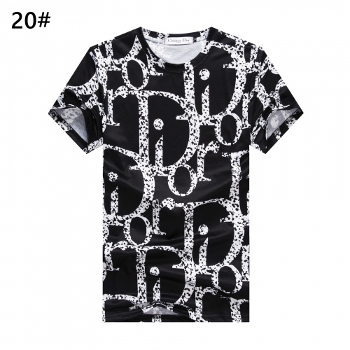 Wholesale Christian Dior T-Shirts Short Sleeved For Men #947356 $24.00 USD, Wholesale Quality Replica Christian Dior T-Shirts