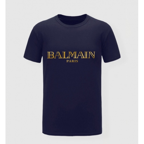 Wholesale Balmain T-Shirts Short Sleeved For Men #947802 $27.00 USD, Wholesale Quality Replica Balmain T-Shirts