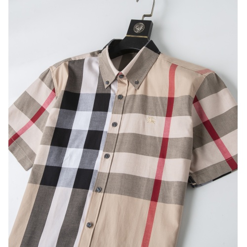 Replica Burberry Shirts Short Sleeved For Men #947939 $32.00 USD for Wholesale