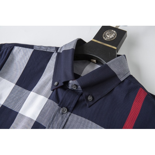 Replica Burberry Shirts Short Sleeved For Men #947940 $32.00 USD for Wholesale