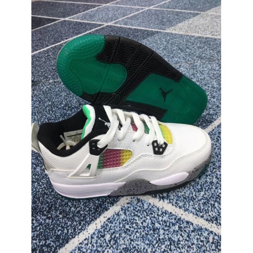 Wholesale Air Jordan 4 IV Kids Shoes For Kids #948177 $56.00 USD, Wholesale Quality Replica Air Jordan 4 IV Kids Shoes