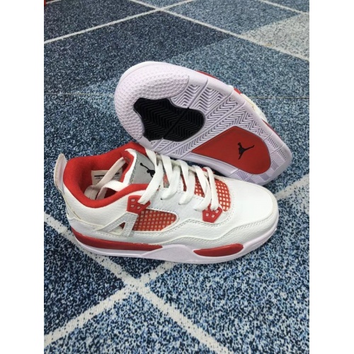 Wholesale Air Jordan 4 IV Kids Shoes For Kids #948181 $56.00 USD, Wholesale Quality Replica Air Jordan 4 IV Kids Shoes