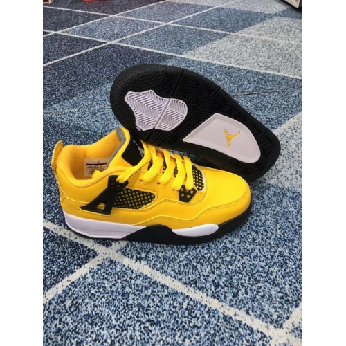 Wholesale Air Jordan 4 IV Kids Shoes For Kids #948185 $56.00 USD, Wholesale Quality Replica Air Jordan 4 IV Kids Shoes