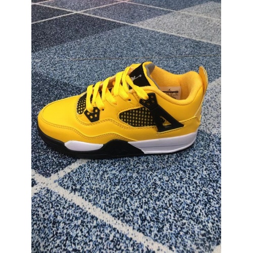 Replica Air Jordan 4 IV Kids Shoes For Kids #948185 $56.00 USD for Wholesale