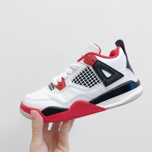 Replica Air Jordan 4 IV Kids Shoes For Kids #948191 $58.00 USD for Wholesale