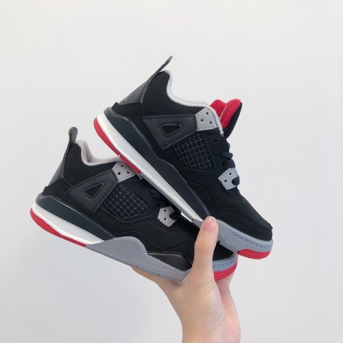 Replica Air Jordan 4 IV Kids Shoes For Kids #948194 $58.00 USD for Wholesale