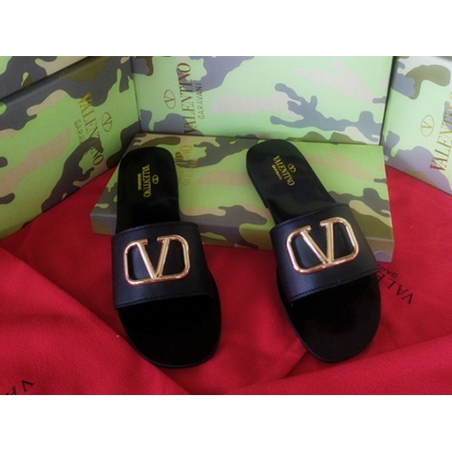 Replica Valentino Slippers For Women #949730 $41.00 USD for Wholesale