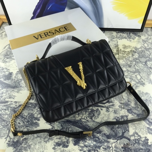 Wholesale Versace AAA Quality Messenger Bags For Women #951388 $145.00 USD, Wholesale Quality Replica Versace AAA Quality Messenger Bags