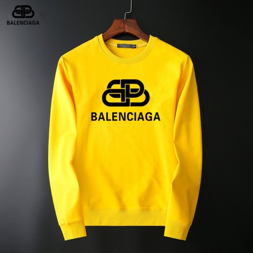 Wholesale Balenciaga Hoodies Long Sleeved For Men #951534 $40.00 USD, Wholesale Quality Replica Balenciaga Hoodies