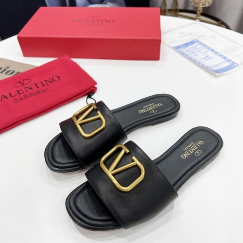 Replica Valentino Slippers For Women #953179 $82.00 USD for Wholesale