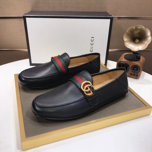 Replica Gucci Oxfords Shoes For Men #953612 $85.00 USD for Wholesale