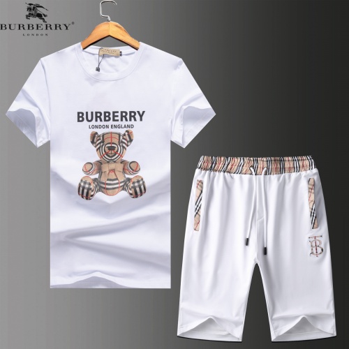 Wholesale Burberry Tracksuits Short Sleeved For Men #954365 $64.00 USD, Wholesale Quality Replica Burberry Tracksuits