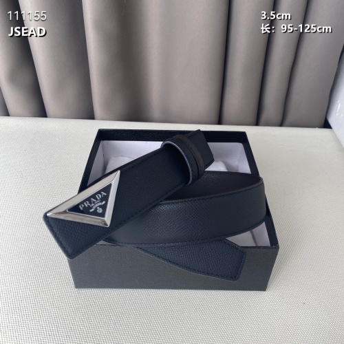 Replica Prada AAA Quality Belts For Men #955134 $56.00 USD for Wholesale