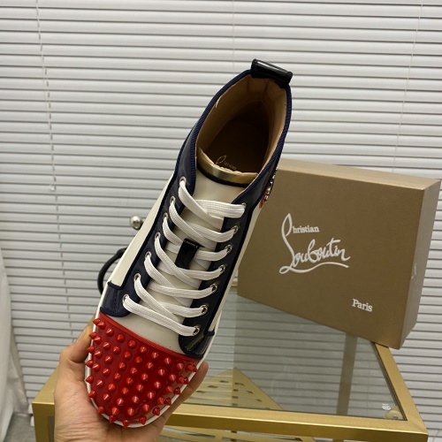 Replica Christian Louboutin High Tops Shoes For Women #955649 $92.00 USD for Wholesale