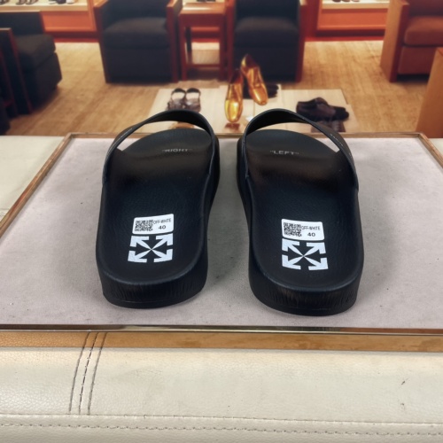 Replica Off-White Slippers For Men #956181 $42.00 USD for Wholesale