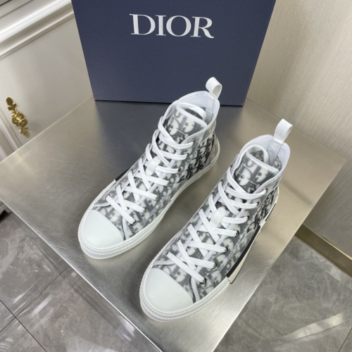 Replica Christian Dior High Tops Shoes For Women #956265 $76.00 USD for Wholesale