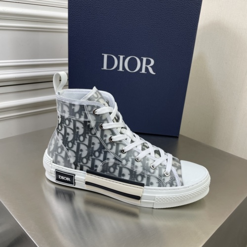 Replica Christian Dior High Tops Shoes For Women #956265 $76.00 USD for Wholesale