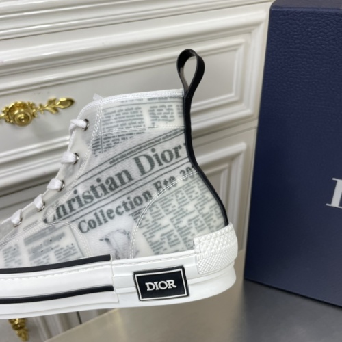 Replica Christian Dior High Tops Shoes For Women #956274 $76.00 USD for Wholesale