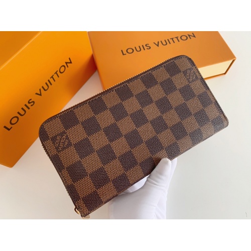 Replica Louis Vuitton LV Wallets In Red For Women #958520 $34.00 USD for Wholesale