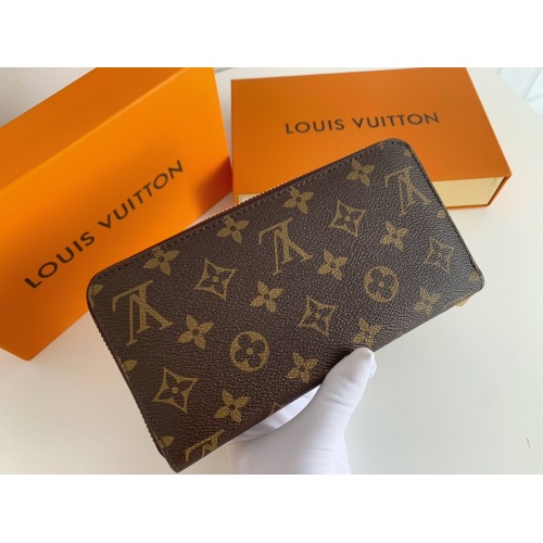 Replica Louis Vuitton LV Wallets In Red For Women #958521 $34.00 USD for Wholesale