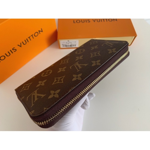 Replica Louis Vuitton LV Wallets In Red For Women #958521 $34.00 USD for Wholesale