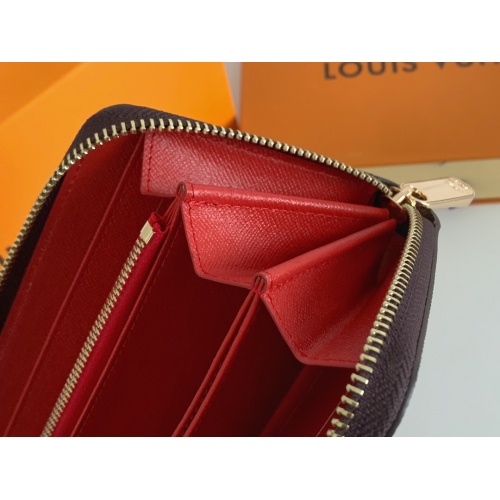 Replica Louis Vuitton LV Wallets In Red For Women #958521 $34.00 USD for Wholesale