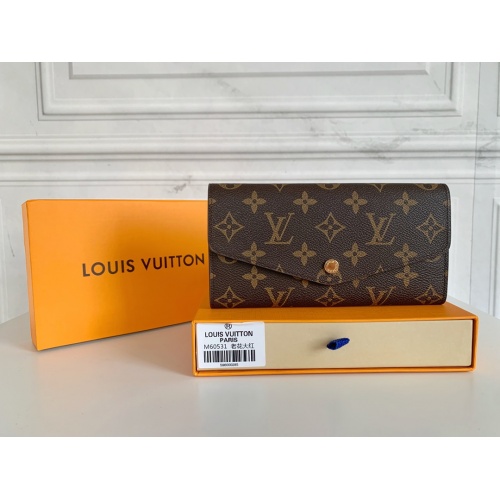 Wholesale Louis Vuitton LV Wallets In Red For Women #958535 $36.00 USD, Wholesale Quality Replica Louis Vuitton LV Wallets