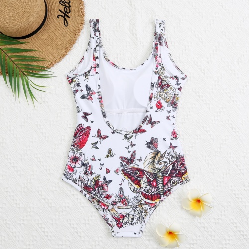 Replica Christian Dior Bathing Suits Sleeveless For Women #960605 $29.00 USD for Wholesale