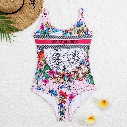 Wholesale Christian Dior Bathing Suits Sleeveless For Women #960606 $29.00 USD, Wholesale Quality Replica Christian Dior Bathing Suits