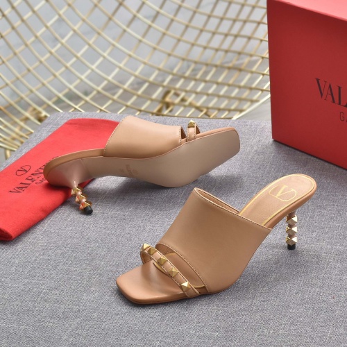 Replica Valentino Slippers For Women #962123 $80.00 USD for Wholesale