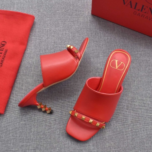 Replica Valentino Slippers For Women #962124 $80.00 USD for Wholesale