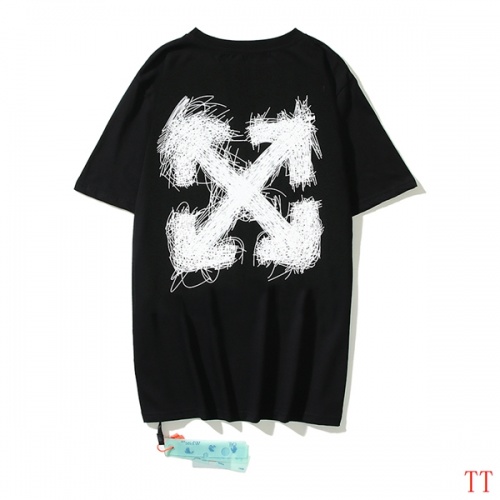 Wholesale Off-White T-Shirts Short Sleeved For Unisex #963236 $29.00 USD, Wholesale Quality Replica Off-White T-Shirts