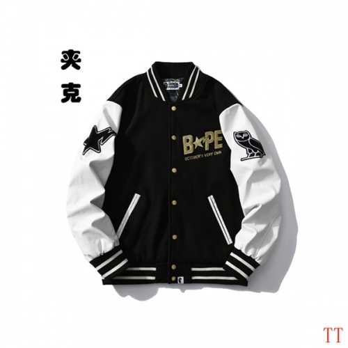 Wholesale Bape Jackets Long Sleeved For Men #963388 $80.00 USD, Wholesale Quality Replica Bape Jackets