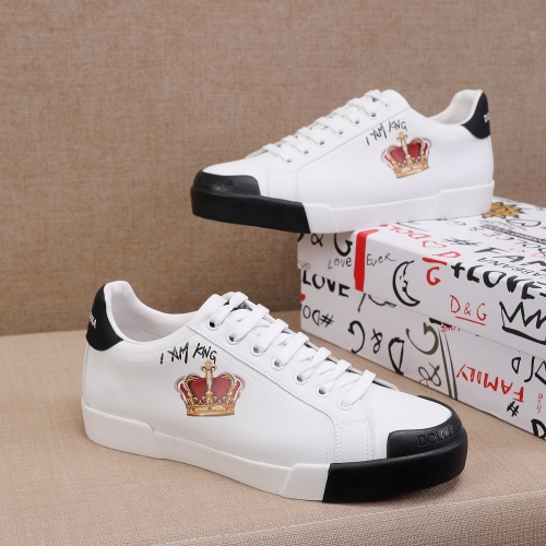 Replica Dolce & Gabbana D&G Casual Shoes For Men #963420 $80.00 USD for Wholesale