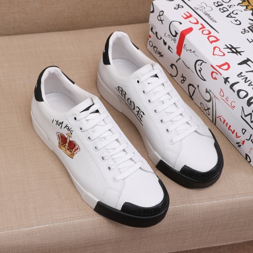 Replica Dolce & Gabbana D&G Casual Shoes For Men #963420 $80.00 USD for Wholesale