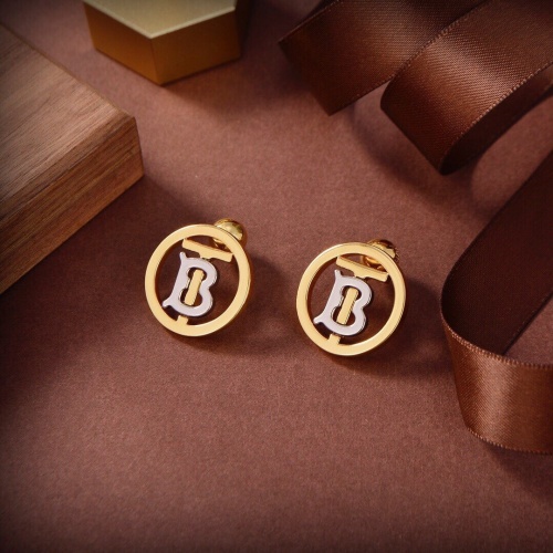 Wholesale Burberry Earrings For Women #965704 $27.00 USD, Wholesale Quality Replica Burberry Earrings