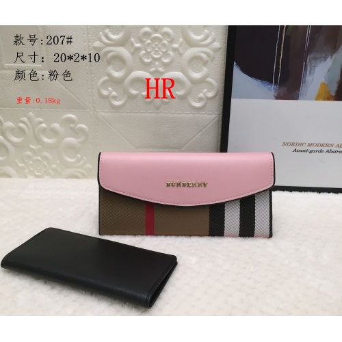 Wholesale Burberry Wallet For Women #966740 $22.00 USD, Wholesale Quality Replica Burberry Wallet