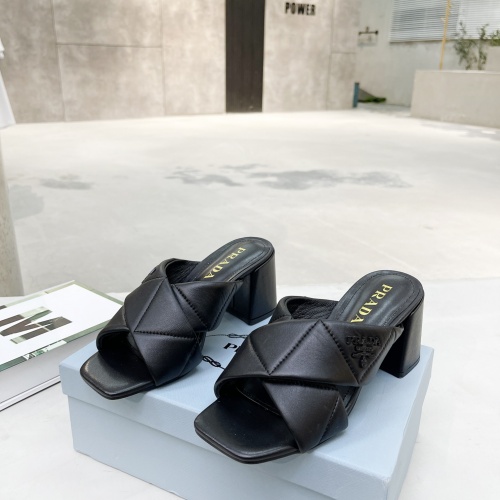 Replica Prada Slippers For Women #967126 $76.00 USD for Wholesale