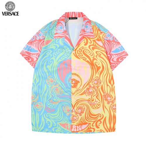 Wholesale Versace Shirts Short Sleeved For Men #969416 $29.00 USD, Wholesale Quality Replica Versace Shirts