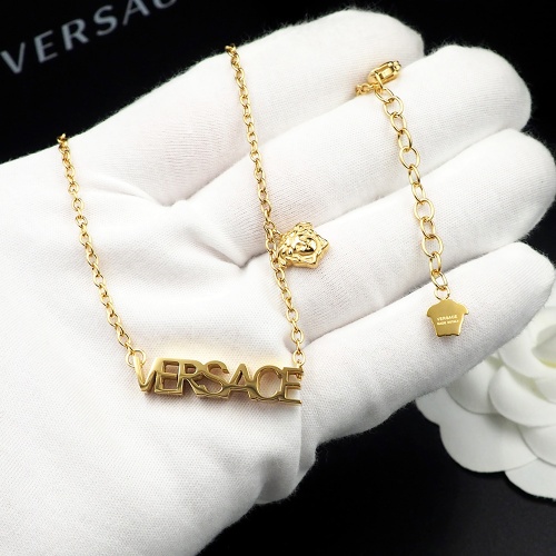 Replica Versace Necklace For Women #969708 $25.00 USD for Wholesale