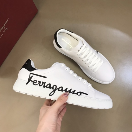 Replica Salvatore Ferragamo Casual Shoes For Men #970230 $76.00 USD for Wholesale