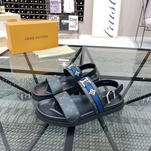 Wholesale Louis Vuitton LV Sandal For Men #970269 $52.00 USD, Wholesale Quality Replica Louis Vuitton Sandal