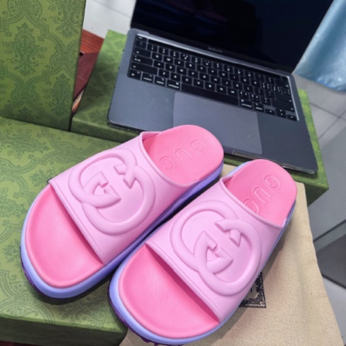 Wholesale Gucci Slippers For Women #974600 $68.00 USD, Wholesale Quality Replica Gucci Slippers