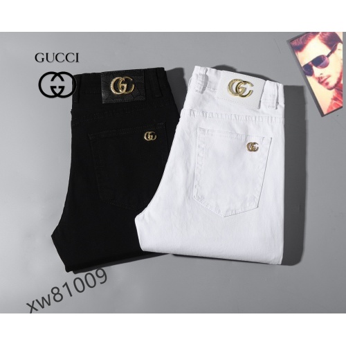 Replica Gucci Jeans For Men #975844 $42.00 USD for Wholesale