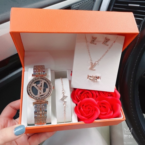 Wholesale Louis Vuitton Watches For Women #976486 $45.00 USD, Wholesale Quality Replica Louis Vuitton Watches