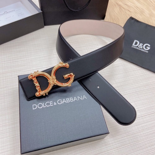 Replica Dolce & Gabbana D&G AAA Quality Belts For Women #979904 $82.00 USD for Wholesale