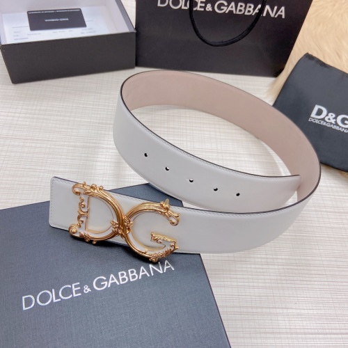 Replica Dolce & Gabbana D&G AAA Quality Belts For Women #979906 $82.00 USD for Wholesale