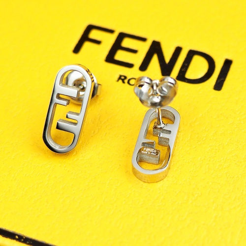 Wholesale Fendi Earrings For Women #982835 $22.00 USD, Wholesale Quality Replica Fendi Earrings