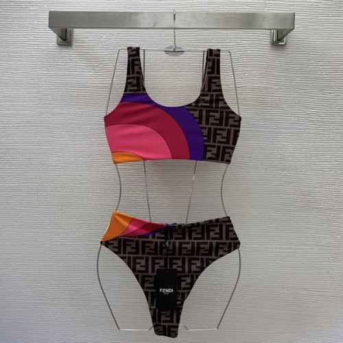 Replica Fendi Bathing Suits For Women #984612 $32.00 USD for Wholesale